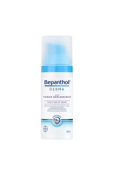 Bepanthol Derma Yoğun Nemlendirici Gece Bakım Kremi 50 ml ürün görseli 1
