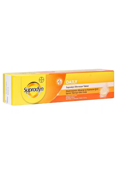 Supradyn Efervesan Portakal Aromalı 15 Tablet ürün görseli 1