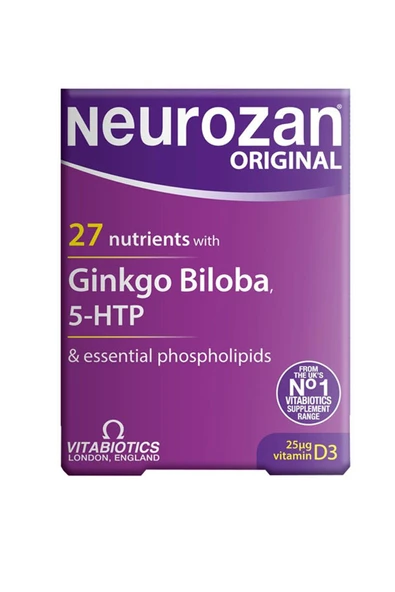 Vitabiotics Neurozan Original 30 Tablet ürün görseli 1