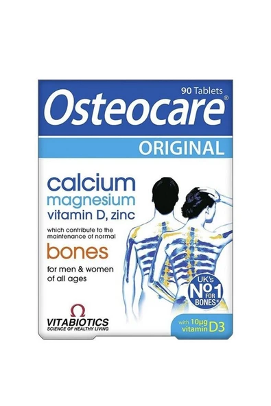 Vitabiotics Osteocare Original Calcium 90 Tablets ürün görseli 1