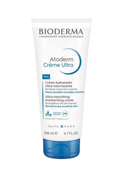 Bioderma Atoderm Krem Ultra Kuru Ciltler İçin Nemlendirici Krem 200 ml ürün görseli 1
