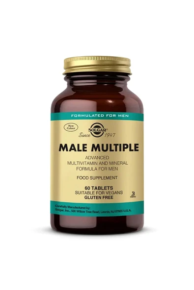 Solgar Male Multiple 60 Tablet ürün görseli 1