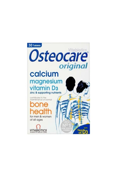 Vitabiotics Osteocare Original Calcium 30 Tablets ürün görseli 1