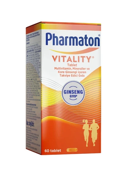 Pharmaton Vitality 60 Tablet ürün görseli 1