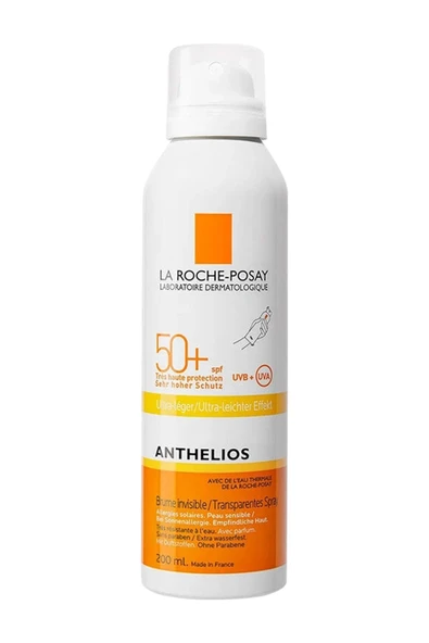 La Roche Posay Anthelios Ultra Light SPF 50+ Spray 200ml ürün görseli 1