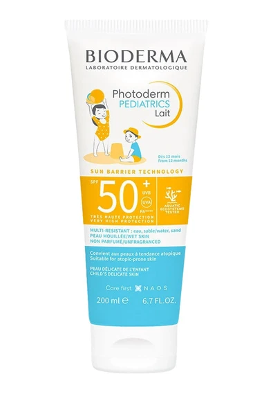 Bioderma Photoderm Pediatrics Lait Spf50 200 ml ürün görseli 1