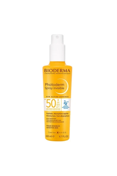Bioderma Photoderm SPF50+ Güneş Koruyucu Sprey 200 ml ürün görseli 1