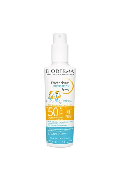 Bioderma Photoderm Pediatrics Spray SPF50+ 200 ml ürün görseli 1