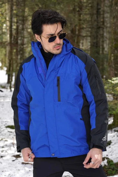 Fiyort FY 162 Sogne 3'ü 1 Arada Su Geçirmez Mont Çıkarılabilir Polar Astarlı, Nefes Alabilen Outdoor Ceket ürün görseli 1