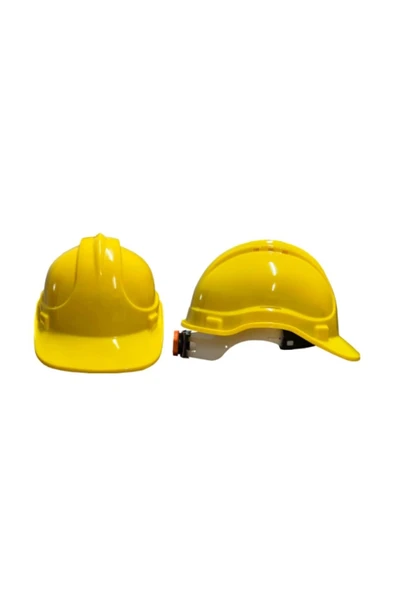 Karam KB660 Vidalı Baret Beyaz İş Güvenliği Başlığı Ayarlanabilir Darbe Dayanımlı Koruyucu ürün görseli 1