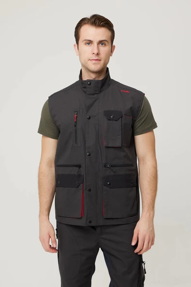 Galium İş ve Outdoor Yelek - Hafif, Dayanıklı, Çok Cepli, Fonksiyonel Tasarım ürün görseli 1