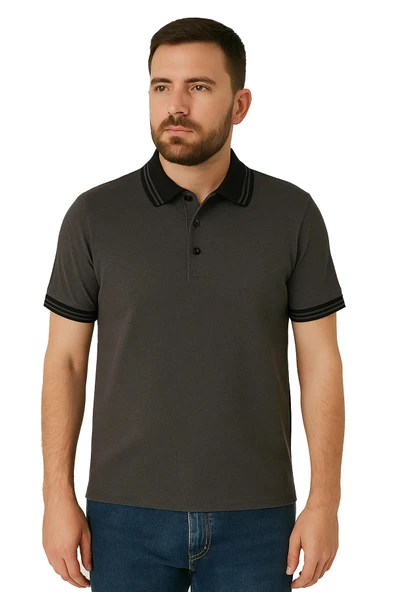 Biloba Polo Yaka T-Shirt - Şık, Nefes Alabilir, Pamuklu, Günlük ve İş Kullanımı İçin ürün görseli 1