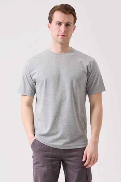 Herba Basic T-Shirt - Pamuklu, Nefes Alabilir, Klasik ve Rahat Kesim ürün görseli 1