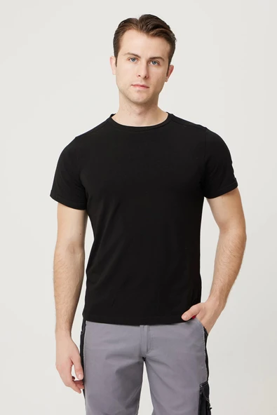 Allium Basic T-Shirt - Pamuklu, Nefes Alabilir, Klasik ve Rahat Kesim ürün görseli 1