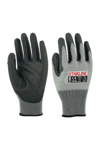 Starline E-145505 Kesilmeye Dirençli Poliüretan Kaplamalı İş Eldiveni ürün görseli 1