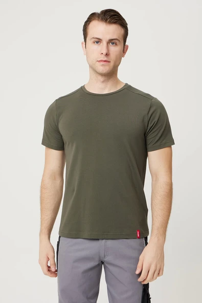 Allium Basic T-Shirt - Pamuklu, Nefes Alabilir, Klasik ve Rahat Kesim ürün görseli 1