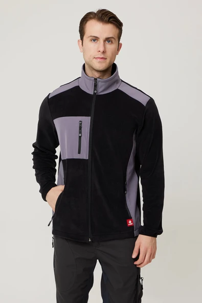 Rosa Fleece Coat Erkek Polar Mont İş Güvenliği Outdoor Kullanım Sıcak ve Dayanıklı Ceket ürün görseli 1