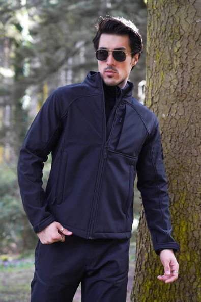 Fiyort FY81 Logan Softshell Mont Su Geçirmez Rüzgar Korumalı, Dayanıklı Erkek Ceket ürün görseli 1