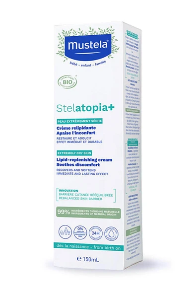 Mustela Stelatopia+ Lipid Replenishing Cream 150 ml ürün görseli 1