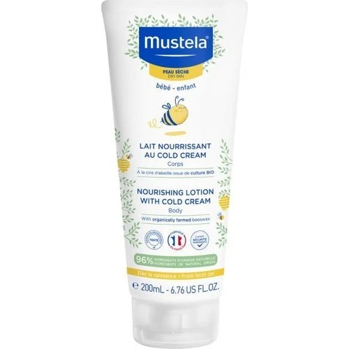 Mustela Cold Krem İçeren Besleyici Vücut Losyonu 200 ml ürün görseli 1