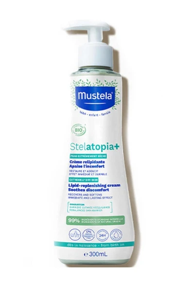 Mustela Stelatopia+ Lipid Replenishing Cream 300 ml ürün görseli 1