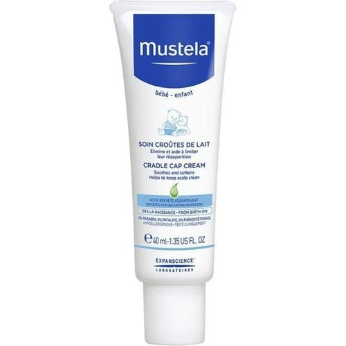 Mustela Cradle Cap Saç Pullanmalarına Karşı Bakım Kremi 40 ml ürün görseli 1