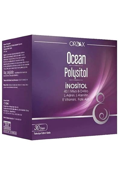 Orzax Ocean Polysitol 30 Saşe ürün görseli 1