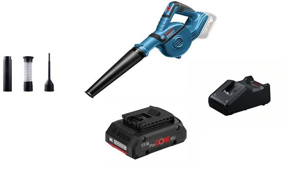 Bosch GBL 18V-120 Procore 4.0Ah Tek Akülü Yaprak Üfleme Makinesi ürün görseli 1