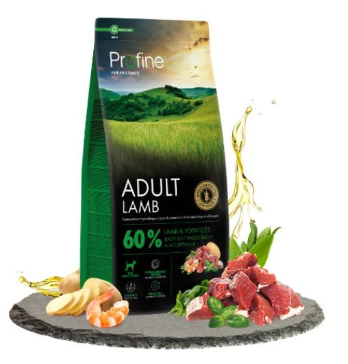 Profine Glutensiz Kuzulu Yetişkin Köpek Maması 12 kg ürün görseli 1