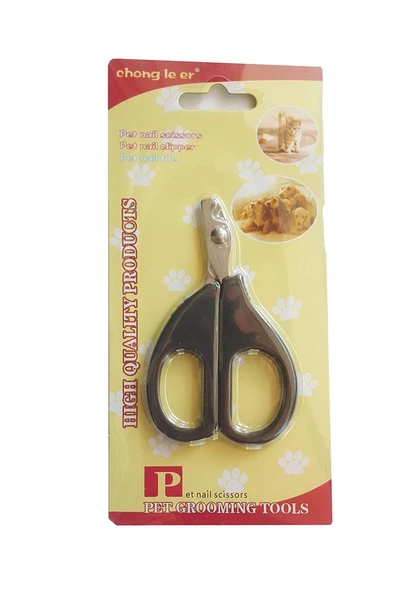 Kedi Köpek Tırnak Makası 8 cm x 5.5 cm Siyah ürün görseli 1