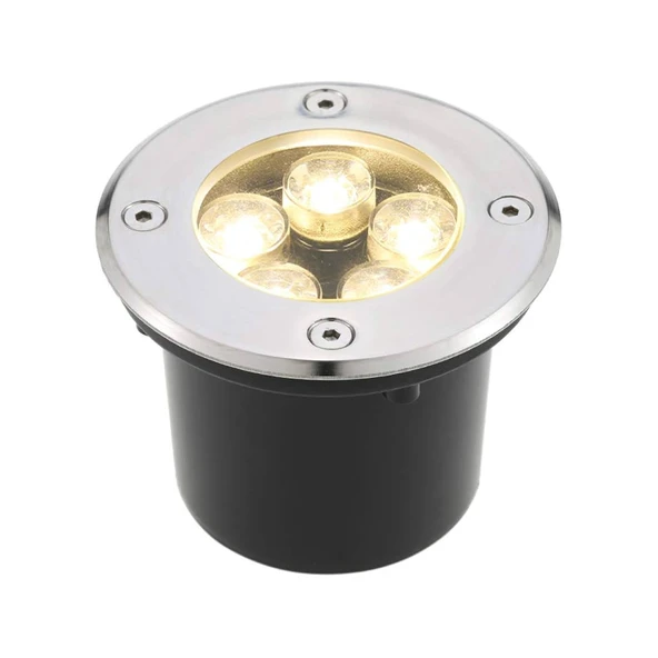 Sıva altı Led Armatür dekoratif ışık show gösteri yol aydınlatma açık alan enerji tasarruflu Yuvarlak zemin Doğal Beyaz 4000K A-1402 6W 220V ürün görseli 1
