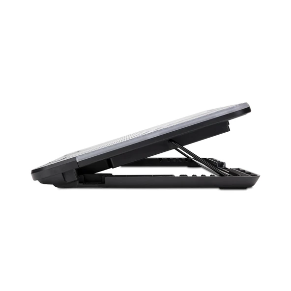 Classone Mila Serisi M2 R-TYPE 13-17 inch RGB Işıklı, 2 Büyük Fan, Telefon Standı,2 USB Notebook Soğutucu Stand - Resim 2
