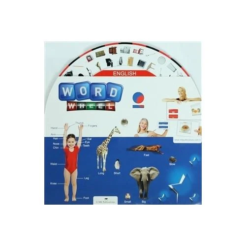 MK PUBLICATIONS English Word Wheel AKTİVİTE SÖZLÜK ürün görseli 1