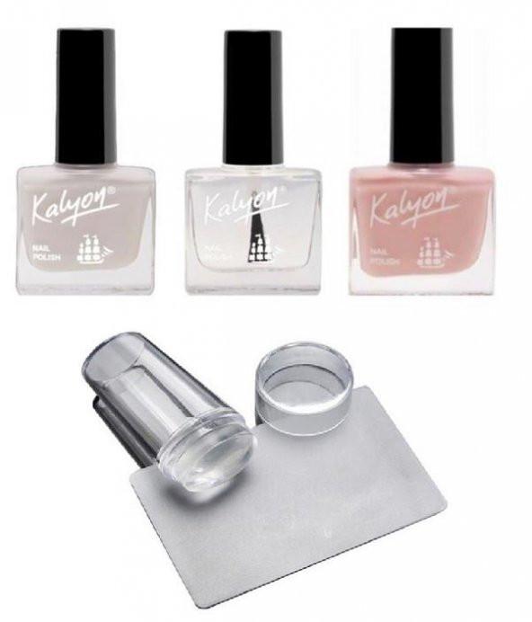 KALYON FRENCH SET + STAMPER SİLİKON ürün görseli 1
