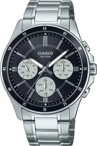 CASIO MTP-1374D-1A3VDF METAL ERKEK KOL SAATİ ürün görseli 1