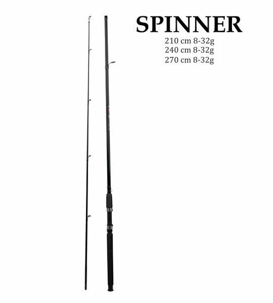 Alesta Spinner 2.10m 8-32 gr Spin Olta Kamışı ürün görseli 1