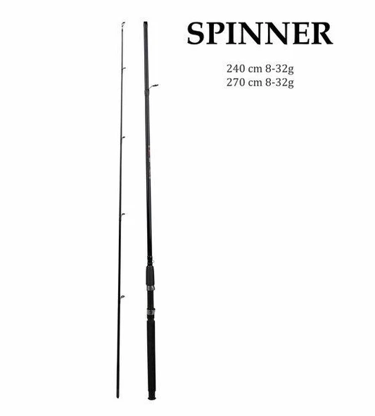 Alesta Spinner 2.70m 8-32 gr Atarlı Spin Olta Kamışı ürün görseli 1
