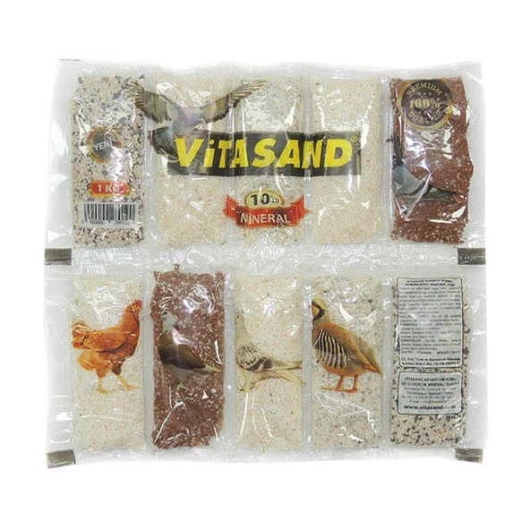 Vitasand Karışık Güvercin Minerali 10 Çeşit ürün görseli 1