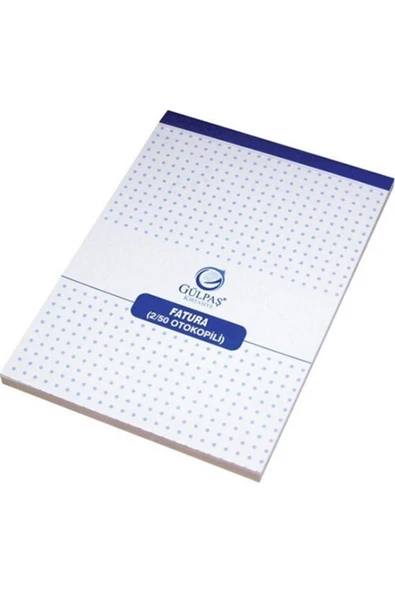 GÜLPAŞ OTOKOPİLİ FATURA DEFTERİ 2/50 ürün görseli 1