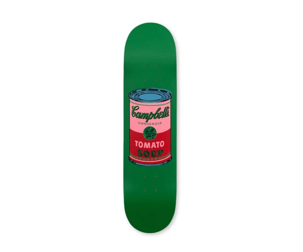 The Skateroom Pop Art Andy Warhol Campbells Soup Blood Kaykay Tablo ürün görseli 1
