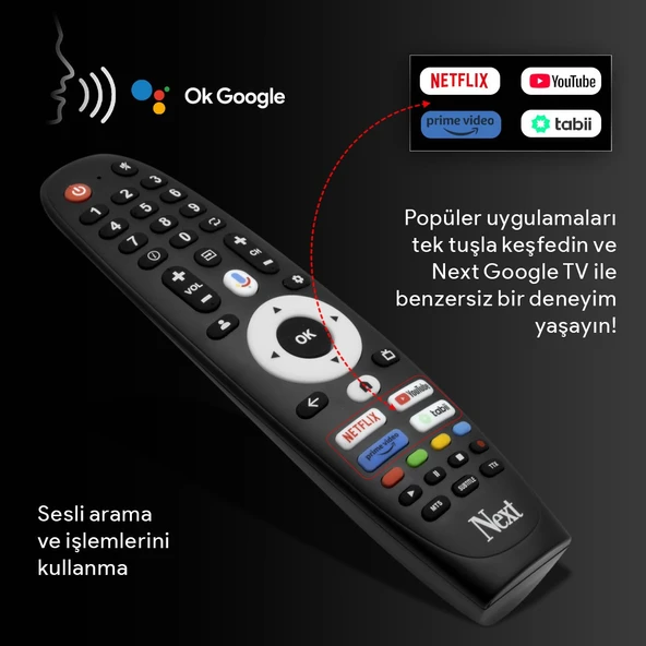 NEXT YE-55GFSG8-4K 55 - Resim 7
