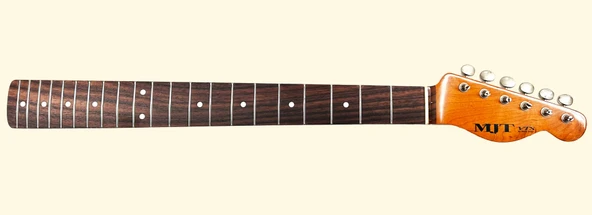 MJT VTS Eskitilmiş Vintage Amber Renk Gitar Sapı ürün görseli 1