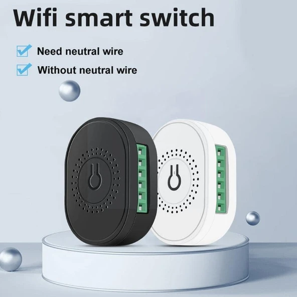 ZigBee Tuya 2 Yollu Mini Akıllı Anahtar 16A TMZ02 - Resim 2
