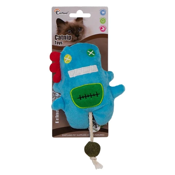 Eastland Catnipli Peluş Mavi Canavar 18cm ürün görseli 1
