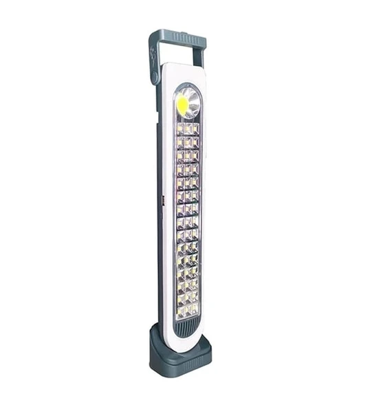 Şarjlı Işıldak 45w 45 Smd +1 Cob Power Ledli Solar Şarjlı Micro Şarj Girişli ürün görseli 1