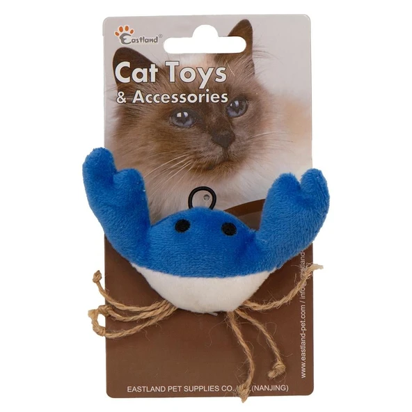 Eastland Catnipli Peluş Yengeç 11cm ürün görseli 1