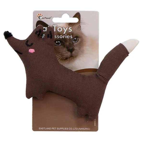 Eastland Catnipli Hışırtılı Peluş Tilki 16,5cm ürün görseli 1