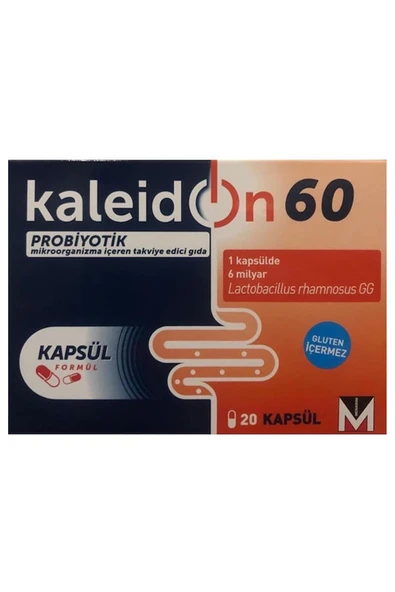 Kaleidon 60 Mg 20 Kapsül ürün görseli 1