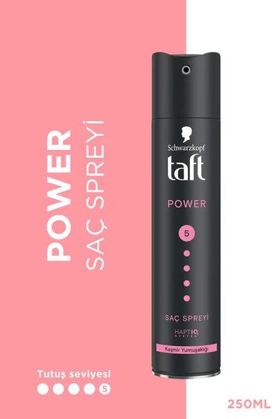 Taft Saç Spreyi Power Kaşmir Yumuşaklığı 250 ml ürün görseli 1