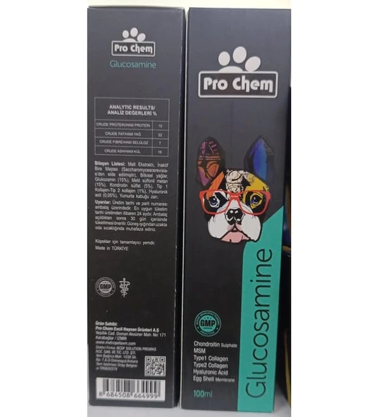 prochem köpek glucosamine100ml ürün görseli 1